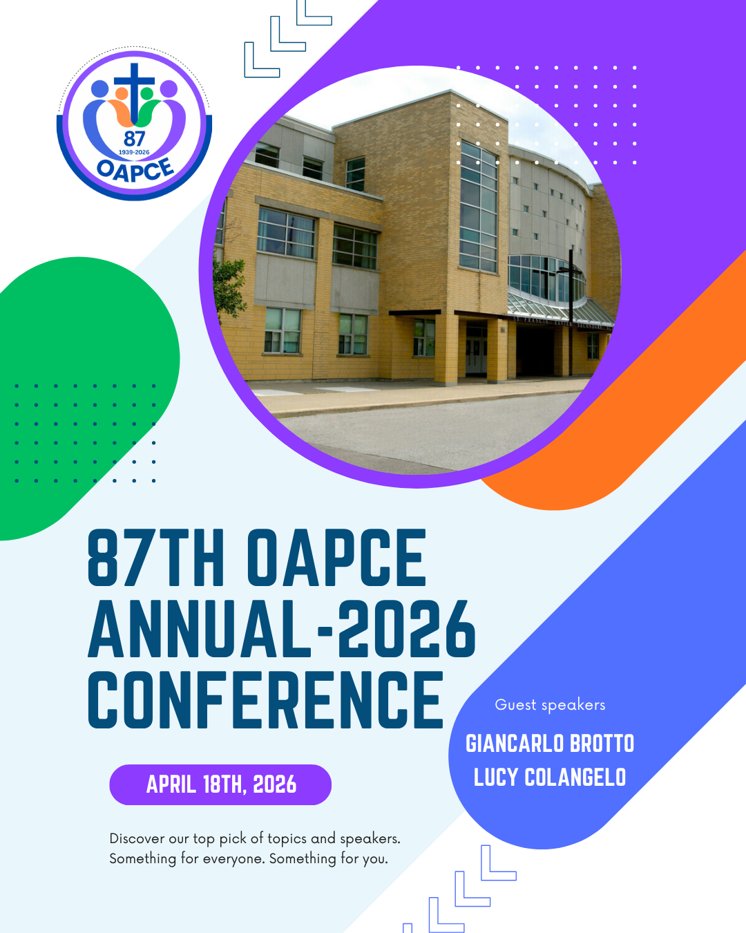 87th OAPCE Annual Conference